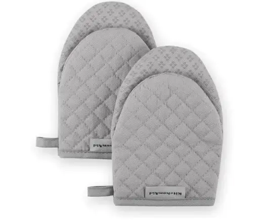 [1110221] KitchenAid Asteroid Mini-Ofenhandschuh-Set, Baumwolle, 5.5"x8", 2